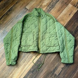 Blank NYC Cropped Puffer Jacket